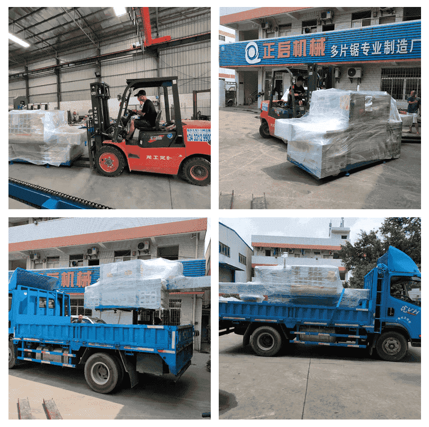 2021年7月10日發(fā)往云南普洱市-ZQ250型圓木多片鋸、自動(dòng)磨鋸