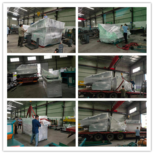 2021年8月9日發(fā)往山西省運(yùn)城市-ZQ350型圓木多片斷料鋸、放料